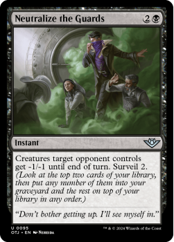 Neutralize the Guards single card from Magic the Gathering