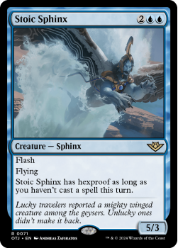 Stoic Sphinx single card from Magic the Gathering