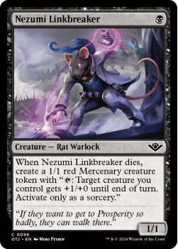 Nezumi Linkbreaker single card from Magic the Gathering
