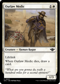 Outlaw Medic single card from Magic the Gathering