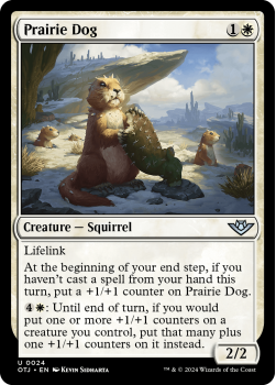 Prairie Dog (FOIL) single card from Magic the Gathering