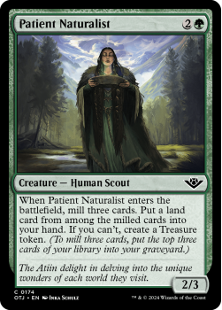 Patient Naturalist single card from Magic the Gathering