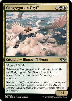 Congregation Gryff (FOIL) single card from Magic the Gathering