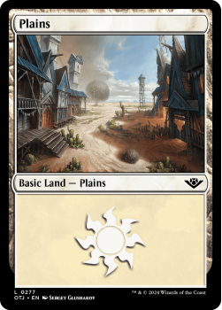 Plains (FOIL) single card from Magic the Gathering