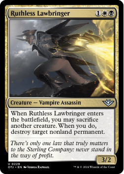Ruthless Lawbringer single card from Magic the Gathering