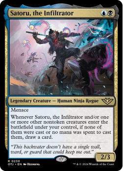 Satoru, the Infiltrator (FOIL) single card from Magic the Gathering