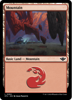 Mountain single card from Magic the Gathering