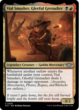 Vial Smasher, Gleeful Grenadier single card from Magic the Gathering