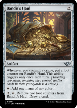 Bandit's Haul single card from Magic the Gathering