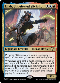 Lilah, Undefeated Slickshot single card from Magic the Gathering