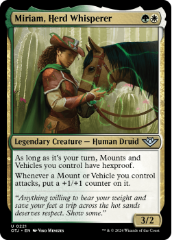 Miriam, Herd Whisperer single card from Magic the Gathering