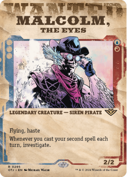 Malcolm, the Eyes (SHOWCASE) single card from Magic the Gathering
