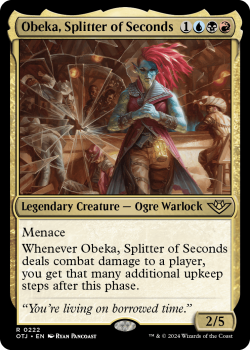 Obeka, Splitter of Seconds single card from Magic the Gathering