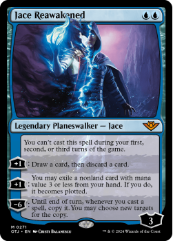 Jace Reawakened single card from Magic the Gathering