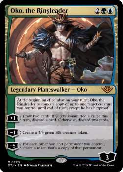 Oko, the Ringleader single card from Magic the Gathering