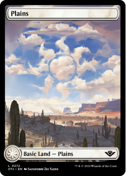 Plains single card from Magic the Gathering