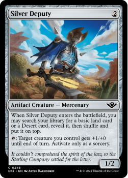 Silver Deputy (FOIL) single card from Magic the Gathering