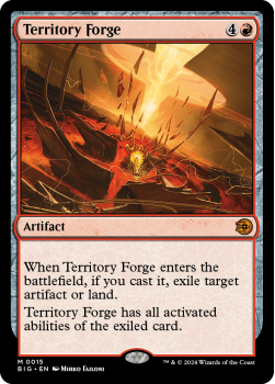 Territory Forge single card from Magic the Gathering
