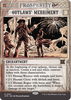 Outlaws' Merriment (SHOWCASE) single card from Magic the Gathering