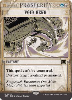 Void Rend (SHOWCASE) single card from Magic the Gathering