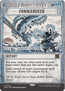 Commandeer (SHOWCASE) single card from Magic the Gathering