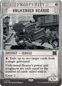Unlicensed Hearse (SHOWCASE) single card from Magic the Gathering