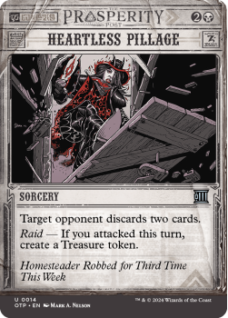 Heartless Pillage (SHOWCASE) single card from Magic the Gathering
