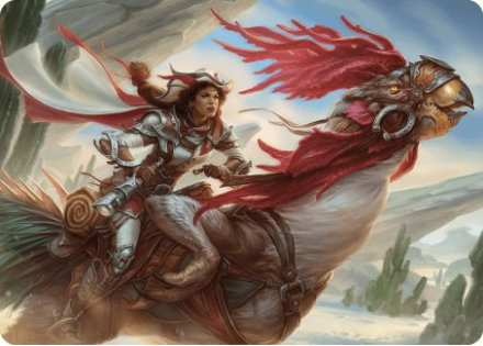 Frontier Seeker Art Card single card from Magic the Gathering