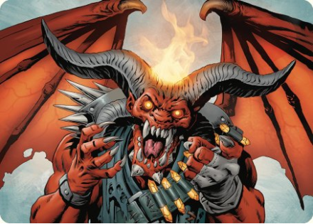 Rakdos, the Muscle Art Card single card from Magic the Gathering