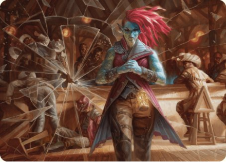 Obeka, Splitter of Seconds Art Card single card from Magic the Gathering