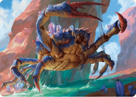 Canyon Crab Art Card single card from Magic the Gathering