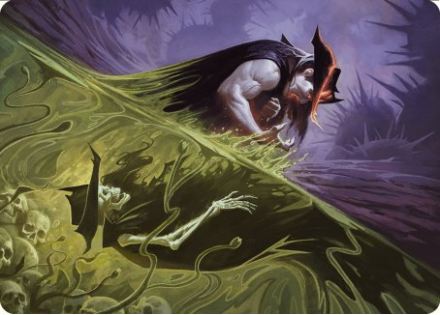 Pillage the Bog Art Card single card from Magic the Gathering