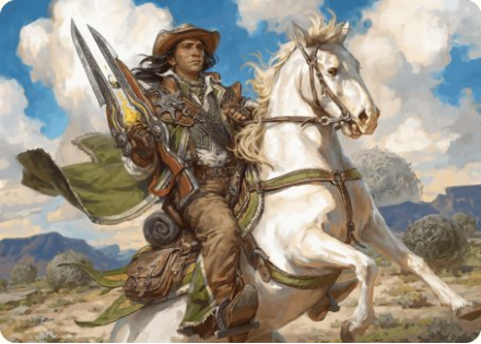 Wylie Duke, Atiin Hero Art Card single card from Magic the Gathering