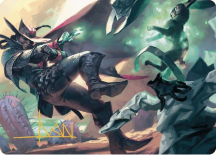 Metamorphic Blast Art Card (GOLD SIGNATURE) single card from Magic the Gathering