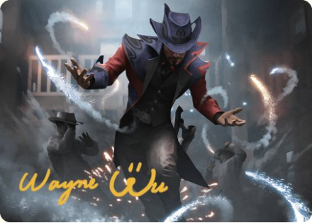 Razzle-Dazzler Art Card (GOLD SIGNATURE) single card from Magic the Gathering
