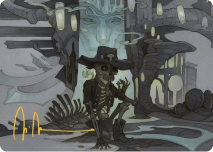 Tinybones Joins Up Art Card (GOLD SIGNATURE) single card from Magic the Gathering