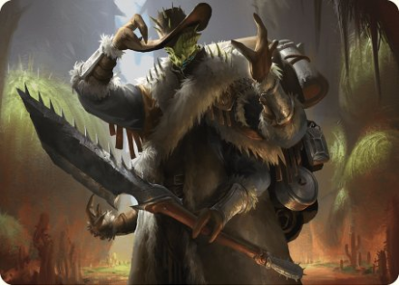 Hardbristle Bandit Art Card single card from Magic the Gathering