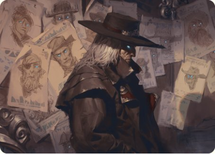 Lazav, Familiar Stranger Art Card single card from Magic the Gathering
