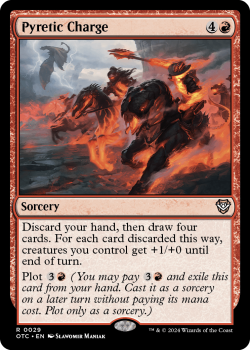 Pyretic Charge single card from Magic the Gathering