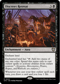 Discreet Retreat single card from Magic the Gathering