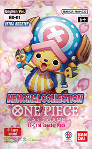 One Piece Card Game - Extra Booster Memorial Collection Booster Pack EB01 (12 Cards)