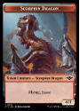 Scorpion Dragon // Plot (Helper) Token : 0011 OUTLAWS OF THUNDER JUNCTION - Magic the Gathering Single Card