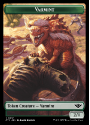 Varmint // Plot (Helper) Token : 0014 OUTLAWS OF THUNDER JUNCTION - Magic the Gathering Single Card