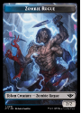 Zombie Rogue // Plot (Helper) Token : 0015 OUTLAWS OF THUNDER JUNCTION - Magic the Gathering Single Card