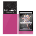 Ultra Pro Deck Protectors - Small Size (60) - Pro Matte Bright Pink - Image 3