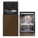 Ultra Pro Deck Protectors - Small Size (60) - Pro Matte Brown - Image 3