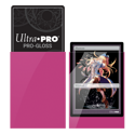 Ultra Pro Deck Protectors - Small Size (60) - Solid Bright Pink - Image 3
