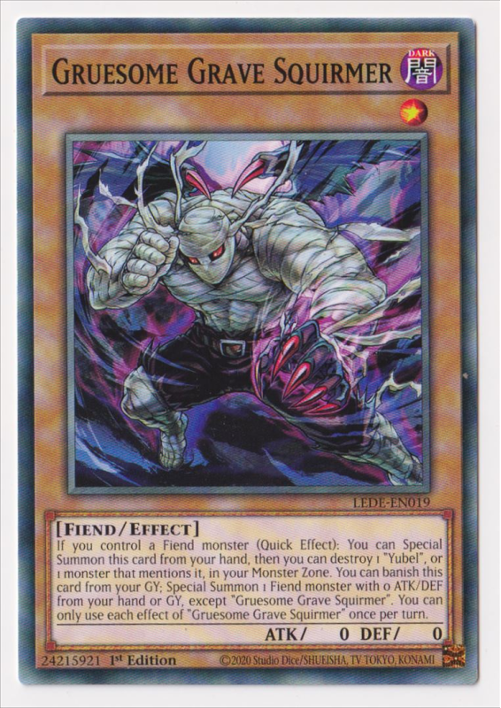 Gruesome Grave Squirmer (Common) : LEDE-EN019 - Yu-Gi-Oh! Single Card Gruesome Grave Squirmer (Common) : LEDE-EN019 - Yu-Gi-Oh! Single Card