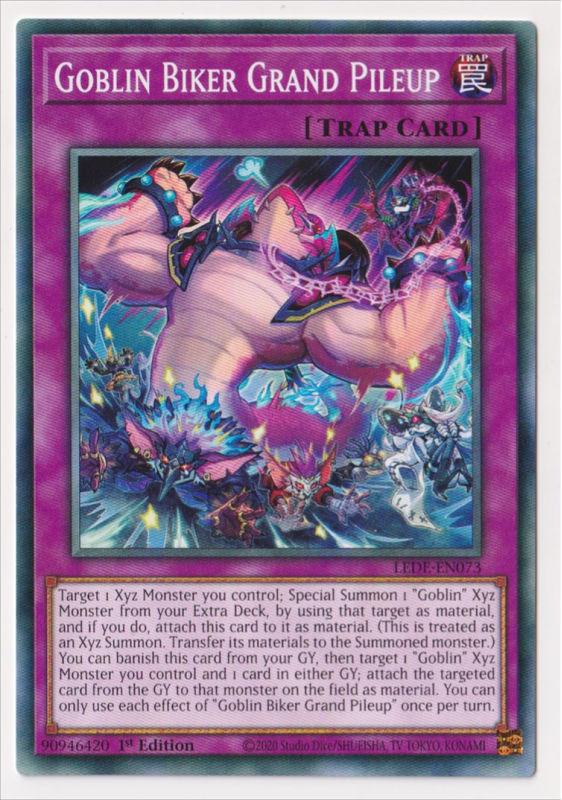 Goblin Biker Grand Pileup (Common) : LEDE-EN073 - Yu-Gi-Oh! Single Card Goblin Biker Grand Pileup (Common) : LEDE-EN073 - Yu-Gi-Oh! Single Card