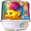 Official Trolls Rainbow Troll (Yellow with Rainbow Hair) TUBBZ Cosplaying Duck Collectable - Image 4